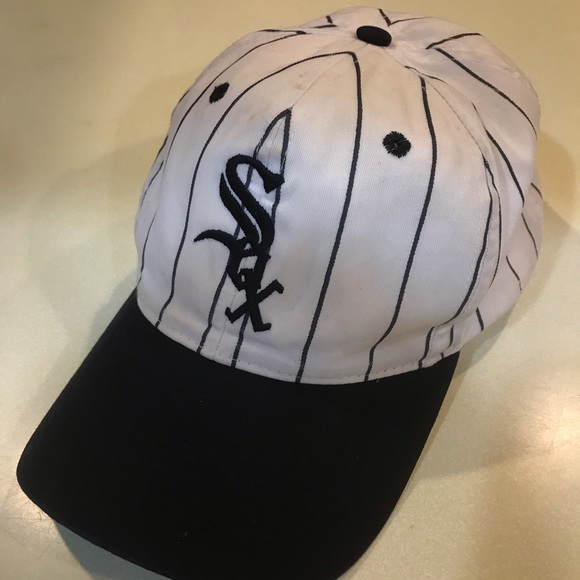 vintage white sox hat